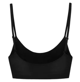 BYE-BRA - MEDIUM CONTROL BRA SEAMLESS BLACK SIZE S