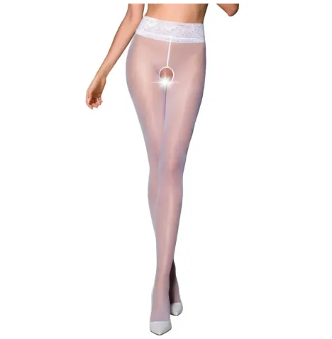 PASSION - TIOPEN 008 WHITE TIGHTS 1-2 30 DEN