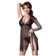 CHILIROSE - CR 4462 BABYDOLL NERO S-M CHILIROSE - CR 4462 BABYDOLL NERO S-M