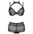 LIVCO CORSETTI FASHION - LINERA FOR THE SENSES COLLECTION BRA PANTY BLACK LIVCO CORSETTI FASHION - LINERA FOR THE SENSES COLLECTION BRA PANTY BLACK