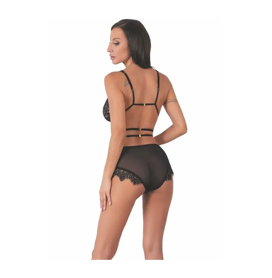 LIVCO CORSETTI FASHION - DREZNA LC 90733 BRA PANTY BLACK LIVCO CORSETTI FASHION - DREZNA LC 90733 BRA PANTY BLACK