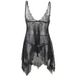 SUBBLIME - BABYDOLL TISSU TULLE POITRINE DENTELLE S-M SUBBLIME - BABYDOLL TISSU TULLE POITRINE DENTELLE S-M