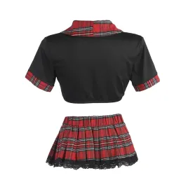 SUBBLIME - SEXY SCHOOLGIRL COSTUME WITH TOP S-M