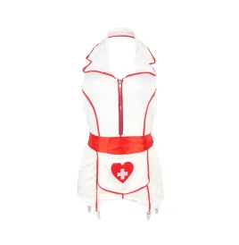 SUBBLIME - SEXY NURSE COSTUME DRESS S-M