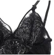 SUBBLIME - BABYDOLL BRETELLES EN DENTELLE RÉGLABLES NOIR S-M SUBBLIME - BABYDOLL BRETELLES EN DENTELLE RÉGLABLES NOIR S-M