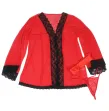 SUBBLIME - ROBE EN TISSU TRANSPARENT DÉTAIL DENTELLE ROUGE S-M SUBBLIME - ROBE EN TISSU TRANSPARENT DÉTAIL DENTELLE ROUGE S-M