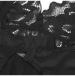 SUBBLIME - BABYDOLL CON PETTO STAMPA FLOREALE NERO S-M SUBBLIME - BABYDOLL CON PETTO STAMPA FLOREALE NERO S-M