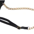 SUBBLIME - BODY CON BRETELLE A CATENA NERA S-M SUBBLIME - BODY CON BRETELLE A CATENA NERA S-M
