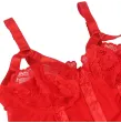 SUBBLIME - TEDDY AVEC JARRETIÈRE DÉTAIL POITRINE ROUGE S-M SUBBLIME - TEDDY AVEC JARRETIÈRE DÉTAIL POITRINE ROUGE S-M