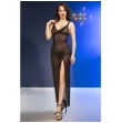 CHILIROSE - CR 4723 LONG BABYDOLL and THONG BLACK S CHILIROSE - CR 4723 LONG BABYDOLL and THONG BLACK S