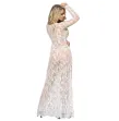 SUBBLIME - VESTIDO LARGO MANGA LARGA BLANCO S-M SUBBLIME - VESTIDO LARGO MANGA LARGA BLANCO S-M
