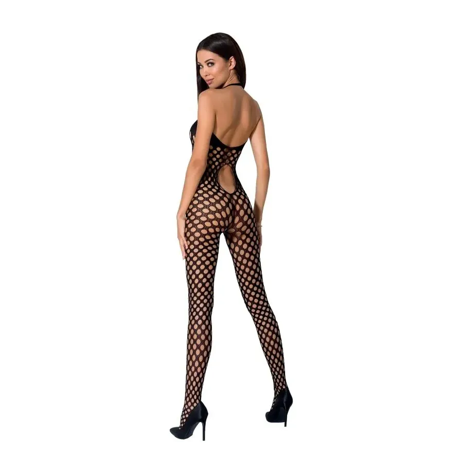 PASSION - WOMAN BS065 BODYSTOCKING BLACK ONE SIZE PASSION - WOMAN BS065 BODYSTOCKING BLACK ONE SIZE