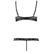 PASSION - KYOUKA SET DOS PIEZAS NEGRO S-M PASSION - KYOUKA SET DOS PIEZAS NEGRO S-M