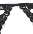 SUBBLIME - SET DREITEILIGES SET BH STRUMPFGÜRTEL STRING S-M SUBBLIME - SET DREITEILIGES SET BH STRUMPFGÜRTEL STRING S-M