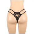SUBBLIME - SET THREE PIECES SET BRA GARTER BELT THONG S-M SUBBLIME - SET THREE PIECES SET BRA GARTER BELT THONG S-M