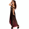 CHILIROSE - CR 3716 BABYDOLL LANG SCHWARZ S-M