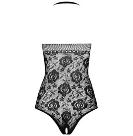 PASSION - BS094 BLACK BODYSTOCKING ONE SIZE