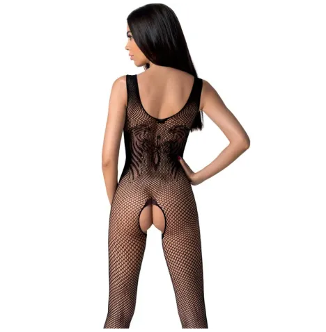 PASSION - BS098 BODYSTOCKING NOIR TAILLE UNIQUE