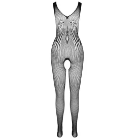 PASSION - BS098 BODYSTOCKING NOIR TAILLE UNIQUE