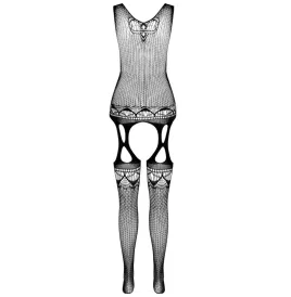 PASSION - BS099 BODYSTOCKING NOIR TAILLE UNIQUE