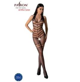 PASSION - BS100 BODYSTOCKING NEGRO TALLA ÚNICA