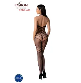 PASSION - BS100 BODYSTOCKING NEGRO TALLA ÚNICA