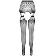 PASSION - S027 SCHWARZE STRUMPFSTRUMPFHOSE, EINE GRÖSSE PASSION - S027 SCHWARZE STRUMPFSTRUMPFHOSE, EINE GRÖSSE
