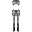 PASSION - S029 BLACK TIGHTS WITH GARTER ONE SIZE PASSION - S029 BLACK TIGHTS WITH GARTER ONE SIZE