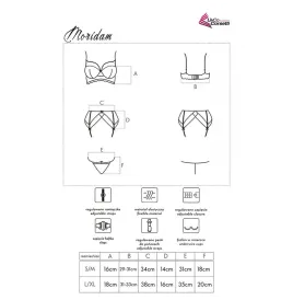 LIVCO CORSETTI FASHION - MORIDAM LC 90552 REGGISENO REGGISENO SLIP NEGRO L-XL