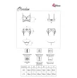 LIVCO CORSETTI FASHION - MORIDAM LC 90552 BRA GARTER BELT PANTY NEGRO L-XL