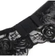 SUBBLIME - 3-TEILIGES SET BH STRING STRUMPFBAND BLUMENPRINT SCHWARZ S-M SUBBLIME - 3-TEILIGES SET BH STRING STRUMPFBAND BLUMENPRINT SCHWARZ S-M