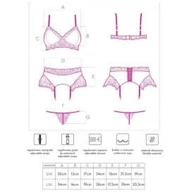 LIVCO CORSETTI FASHION - NAHIR LC 20214 REGGISENO SLIP CINTURA S-M