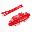 SUBBLIME - 957506 SPITZEN-BH UND STRUMPFBAND-SET ROT S-M SUBBLIME - 957506 SPITZEN-BH UND STRUMPFBAND-SET ROT S-M