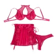 SUBBLIME - 957605 ENSEMBLE SOUTIEN-GORGE ET JUPE EN CUIR ROUGE S-M SUBBLIME - 957605 ENSEMBLE SOUTIEN-GORGE ET JUPE EN CUIR ROUGE S-M