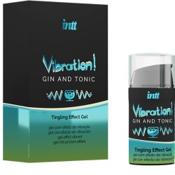 INTT - POTENTE GEL LIQUIDO VIBRATORE STIMOLANTE INTIMO GIN and TONICO 15ML