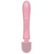 SATISFYER - TRIPLE LOVER RABBIT VIBRATOR MASSAGER PINK