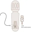 ROCKS-OFF - MINI RECHARGEABLE WAND 16 FUNCTIONS BLACK TULIP ROCKS-OFF - MINI RECHARGEABLE WAND 16 FUNCTIONS BLACK TULIP
