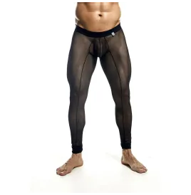 MOB - BLACK TRANSPARENT TIGHTS SIZE M