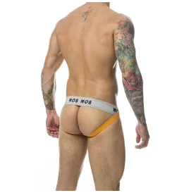 MOB - JOCK CLASSIQUE À RAYURES ORANGE TAILLE L