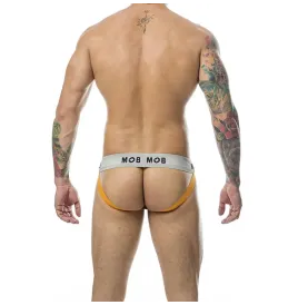 MOB - JOCK CLASICO STRIPE NARANJA TALLA L
