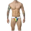 MOB - CLASSIC JOCK STRIPE RAINBOW SIZE L MOB - CLASSIC JOCK STRIPE RAINBOW SIZE L