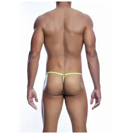 MOB - TANGA VERDE CON FORMA DE LAGRIMA TALLA L-XL