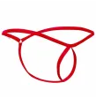 MOB - TANGA ROJO CON FORMA DE LAGRIMA TALLA L-XL MOB - TANGA ROJO CON FORMA DE LAGRIMA TALLA L-XL