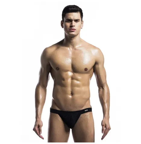 MOB - MAILLOT DE BAIN FETISH JOCKSTRAP NOIR TAILLE L
