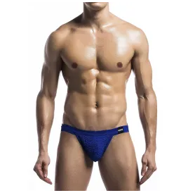 MOB - MAILLOT DE BAIN FETISH JOCKSTRAP BLEU TAILLE L