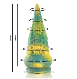 EPIC - CETUS GREEN TENTACLE DILDO LARGE SIZE