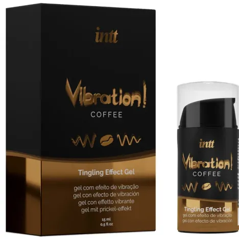INTT - POWERFUL INTIMATE STIMULANT LIQUID VIBRATING GEL COFFEE 15ML