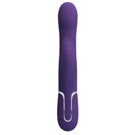 PRETTY LOVE - ZALIN PERLE VIBRATORE CONIGLIO 4 EN 1 VIOLA