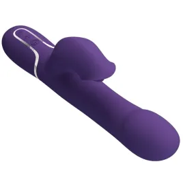 PRETTY LOVE - ZALIN PERLE VIBRATORE CONIGLIO 4 EN 1 VIOLA