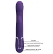 PRETTY LOVE - ZALIN PERLE VIBRATORE CONIGLIO 4 EN 1 VIOLA PRETTY LOVE - ZALIN PERLE VIBRATORE CONIGLIO 4 EN 1 VIOLA